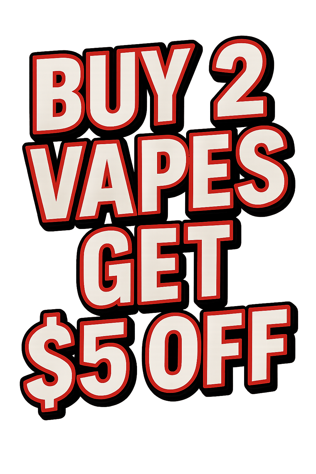 Buy 2 Get $5 Off